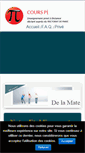 Mobile Screenshot of cours-pi.com